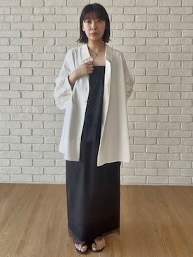 「tk.TAKEO KIKUCHI（ティーケータケオキクチ）のアイテム」を使った、nananana5001さん（レディース・150cm）の夏コーディネート