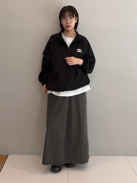 「tk.TAKEO KIKUCHI（ティーケータケオキクチ）のアイテム（トップス）」を使った、nananana5001さん（レディース・150cm）の秋コーディネート