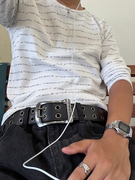 「CASIO(カシオ)のアイテム」を使った、suuuunさん(メンズ・168cm)の夏コーディネート