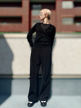 「Lui's（ルイス）のアイテム」を使った、amuさん（レディース・158cm）の秋コーディネート