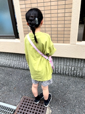 「アイテム（サンダル）」を使った、KHRさん（キッズ・125cm）の夏コーディネート
