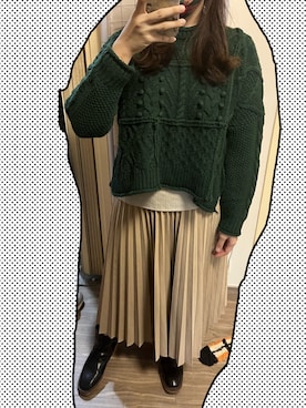 キャシーさん（レディース・160cm）の冬コーディネート