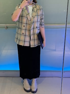 キャシーさん（レディース・160cm）の秋コーディネート