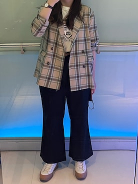 キャシーさん（レディース・160cm）の春コーディネート