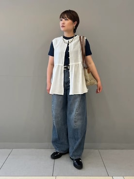 宮腰さん(レディース・153cm)の夏コーディネート