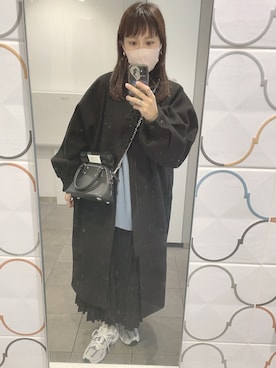 「SLOBE IENA（スローブイエナ）のアイテム（スニーカー）」を使った、えりんこりにすたさん（レディース・156cm）の冬コーディネート