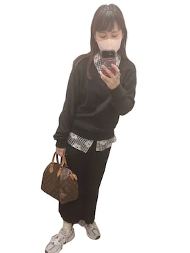 「SLOBE IENA（スローブイエナ）のアイテム（スニーカー）」を使った、えりんこりにすたさん（レディース・156cm）の春コーディネート