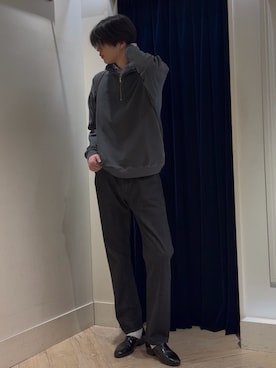 「アイテム（スウェット）」を使った、ryudaiさん（メンズ・186cm）の秋コーディネート
