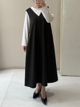「スタッフ」｜Yumeさん（レディース・152cm）の秋コーディネート