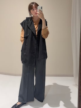 「nissen（ニッセン）のアイテム」を使った、tamaさん（レディース・162cm）の秋コーディネート