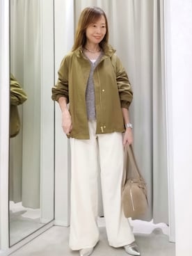 「アイテム（その他パンツ）」を使った、mm20008849さん（レディース・160cm・50代）の秋コーディネート