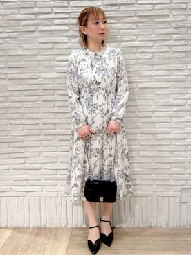 「index（インデックス）のアイテム（バッグ）」を使った、YOSHIMIさん（レディース・157cm）の春コーディネート