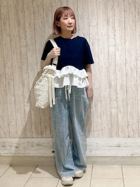YOSHIMIさん(レディース・157cm)の夏コーディネート