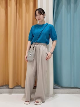 ぽんちゃんさん(レディース・157cm)の夏コーディネート