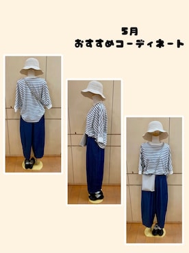 カミさん(レディース・100cm)の春コーディネート