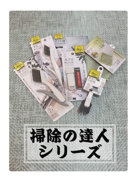 「アイテム（掃除グッズ）」を使った、カミさん（レディース・100cm）の秋コーディネート