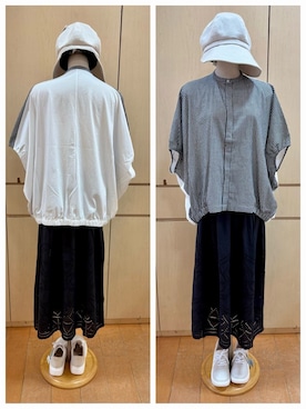 カミさん（レディース・100cm）の秋コーディネート