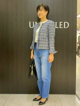 Mikiさん(レディース・160cm)の冬コーディネート