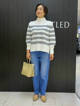 Mikiさん(レディース・160cm)の冬コーディネート