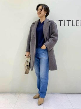 Mikiさん(レディース・160cm)の冬コーディネート