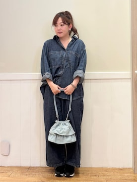 「修学旅行」｜ハチさん（レディース・156cm）の春コーディネート