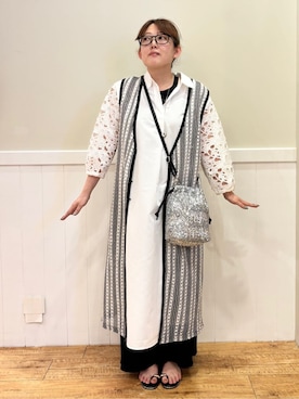 ハチさん(レディース・156cm)の夏コーディネート