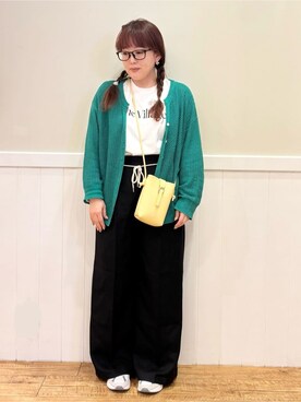 「DRESKIP（ドレスキップ）のアイテム」を使った、ハチさん（レディース・156cm）の春コーディネート