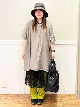 ハチさん(レディース・156cm)の春コーディネート