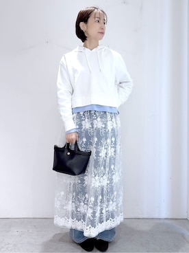 「SOUP（スープ）のアイテム」を使った、yuuさん（レディース・158cm）の春コーディネート