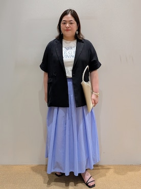 「ブルベ」｜むうさん（レディース・155cm）の春コーディネート