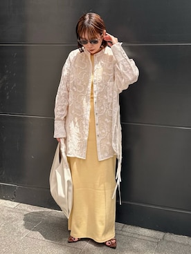 江口麻衣さん(レディース・158cm)の春コーディネート