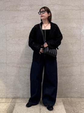 江口麻衣さん（レディース・158cm）の春コーディネート