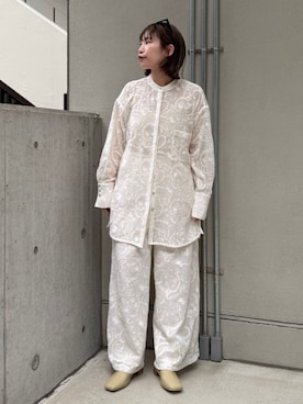 江口麻衣さん(レディース・158cm)の春コーディネート