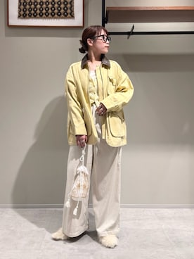 江口麻衣さん(レディース・158cm)の秋コーディネート