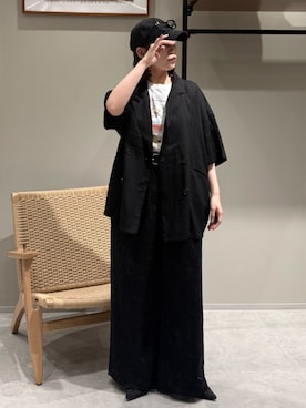 江口麻衣さん（レディース・158cm）の春コーディネート