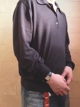 「LIFE（ライフ）のアイテム」を使った、りっきーさん（メンズ・161cm）の春コーディネート