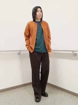「TAKEO KIKUCHI（タケオキクチ）のアイテム」を使った、moritaさん（メンズ・168cm）の秋コーディネート