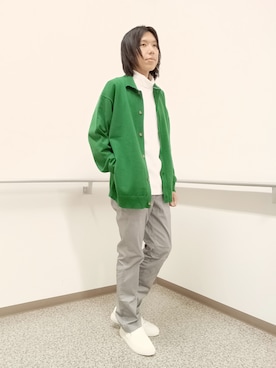 「TAKEO KIKUCHI（タケオキクチ）のアイテム」を使った、moritaさん（メンズ・168cm）の秋コーディネート