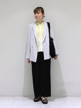 tsuyuさん(レディース・162cm)の夏コーディネート