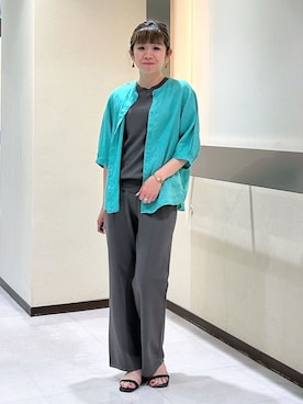 「INDIVI（インディヴィ）のアイテム」を使った、tsuyuさん（レディース・162cm）の春コーディネート