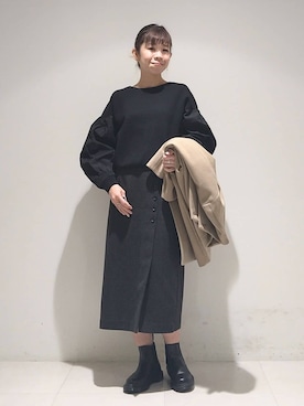 tsuyuさん(レディース・162cm)の冬コーディネート