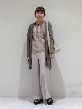 tsuyuさん（レディース・162cm）の夏コーディネート