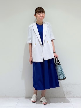 tsuyuさん（レディース・162cm）の春コーディネート
