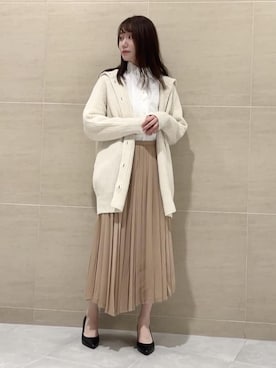 「UNTITLED（アンタイトル）のアイテム（パンプス）」を使った、sechiさん（レディース・170cm）の秋コーディネート