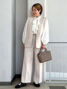 aiさん（レディース・162cm）の春コーディネート