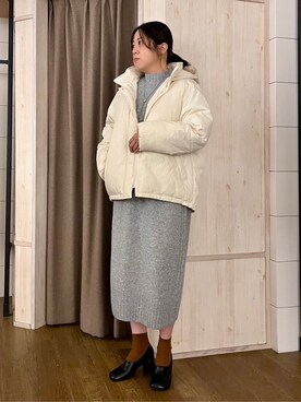 「THE SHOP TK （ザ ショップ ティーケー ）のオブリックトゥパンプス（パンプス）」を使った、aiさん（レディース・162cm）の秋コーディネート
