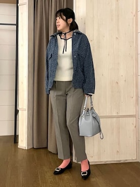 aiさん（レディース・162cm）の春コーディネート