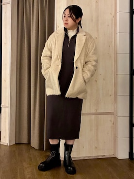 aiさん(レディース・162cm)の冬コーディネート