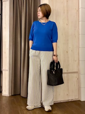 「THE SHOP TK （ザ ショップ ティーケー ）のアイテム」を使った、aiさん（レディース・162cm）の春コーディネート