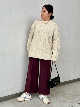 aiさん（レディース・162cm）の冬コーディネート